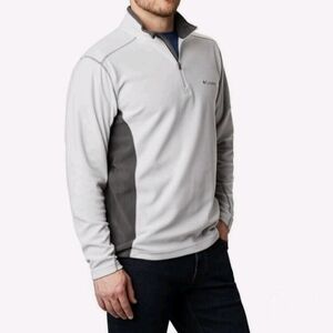 Columbia Men’s Klamath Range™ II Half Zip UPF 50 Fleece Pullover LG EUC Hiking